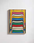 Stacked Chairs Print – Mediterranean Nostalgia Collection