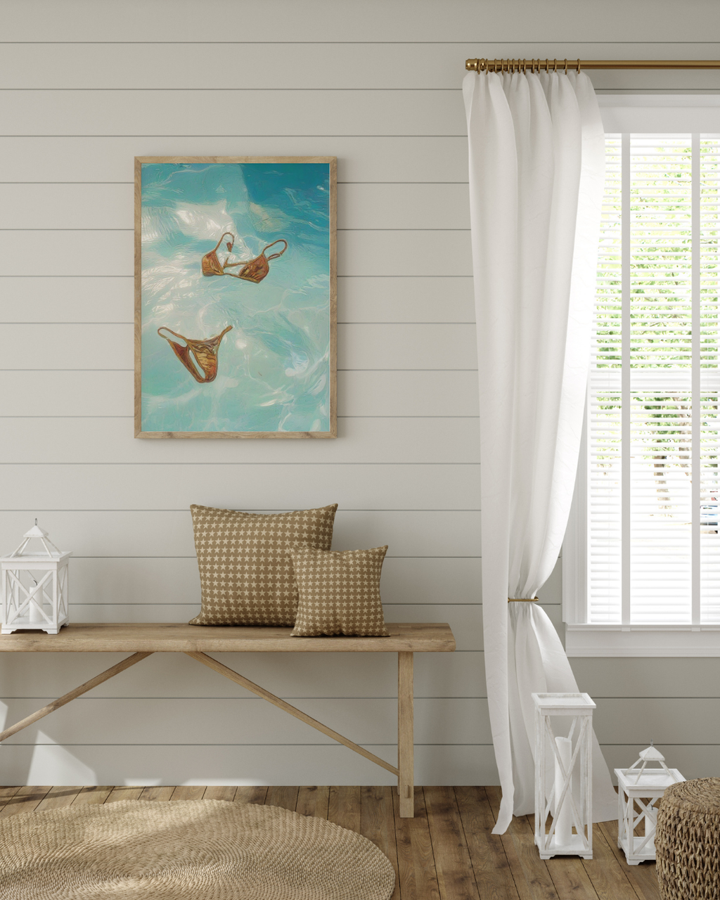 Floating Bikini Print – Mediterranean Nostalgia Collection