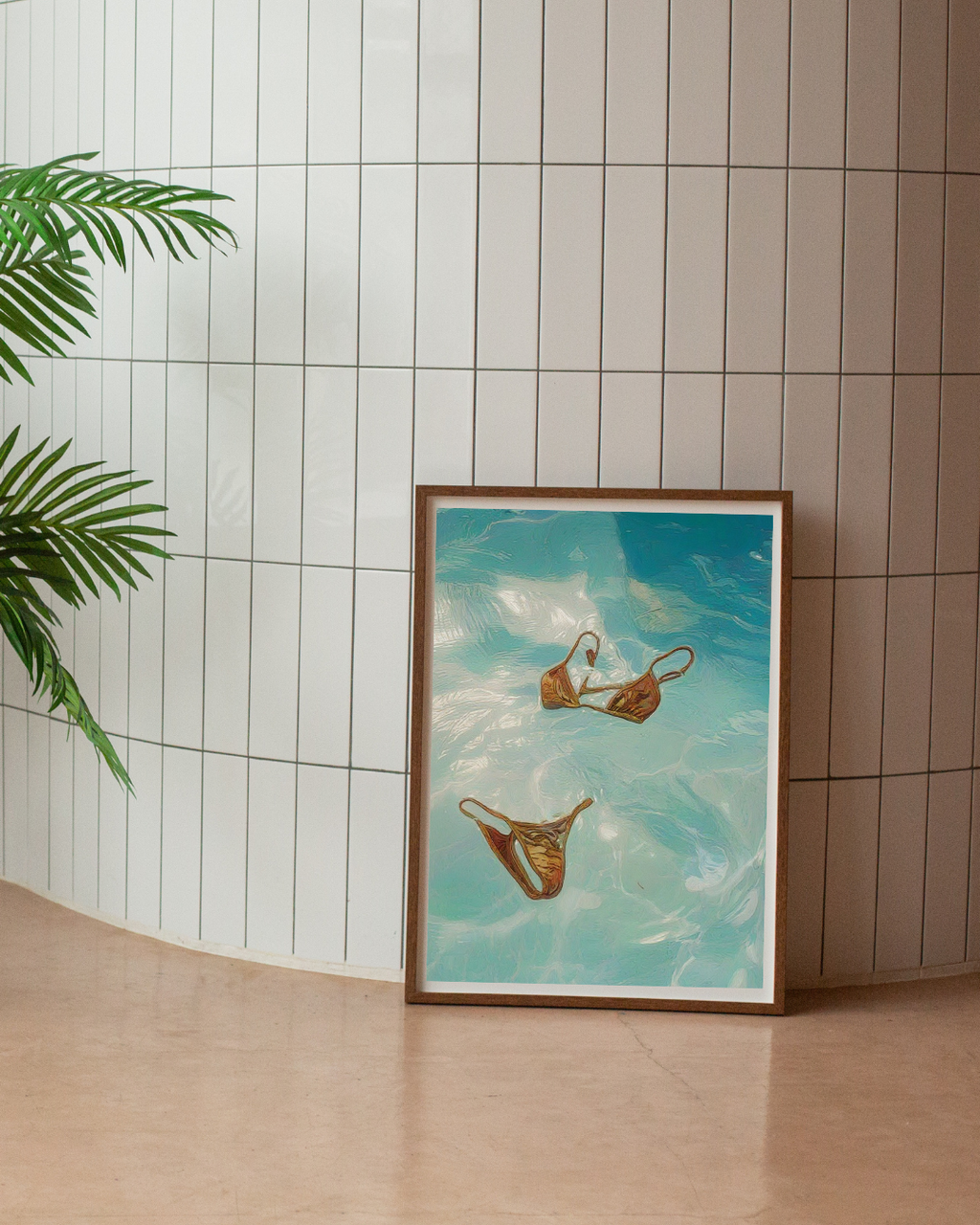 Floating Bikini Print – Mediterranean Nostalgia Collection