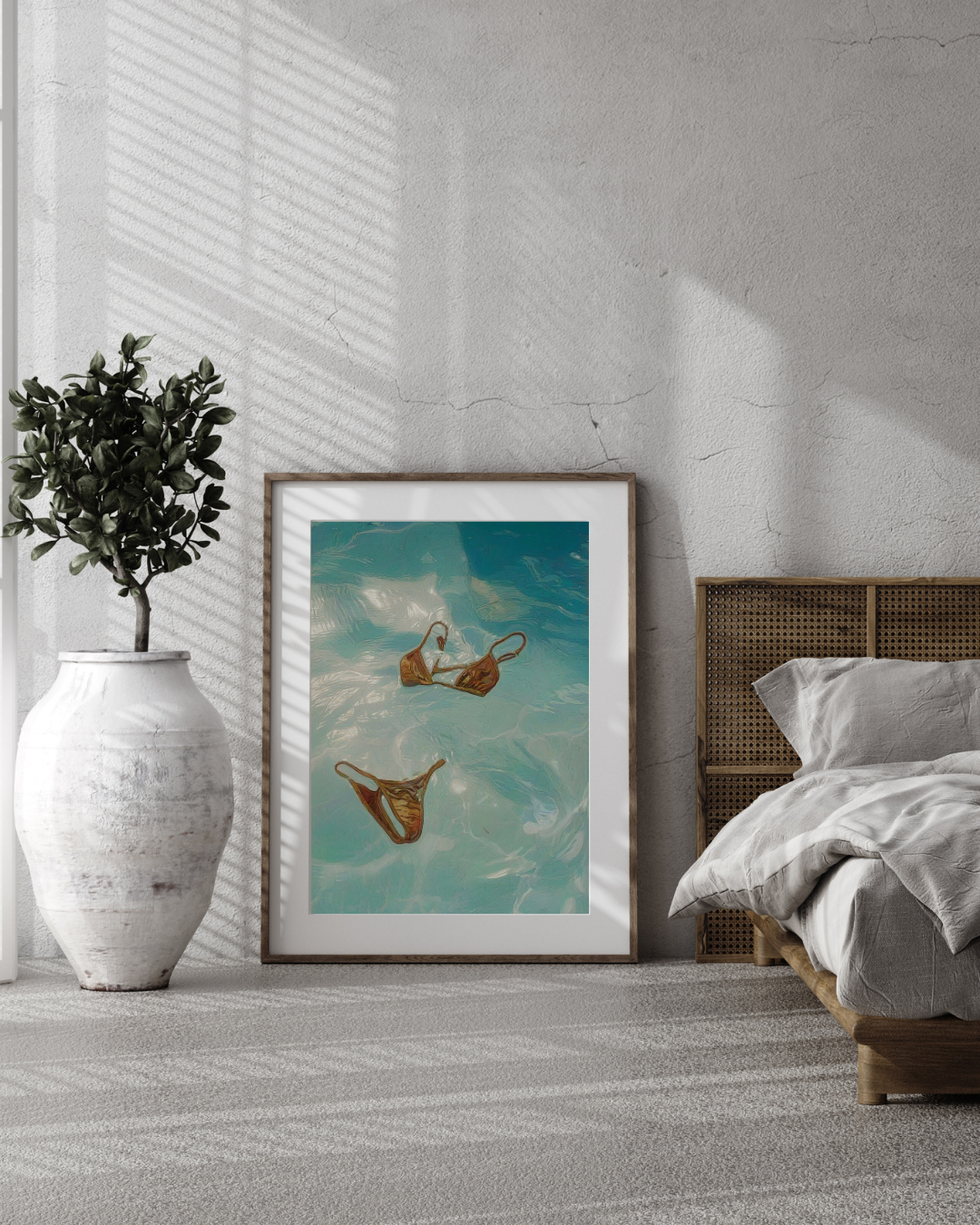 Floating Bikini Print – Mediterranean Nostalgia Collection