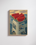 Watermelon Stand Print – Mediterranean Nostalgia Collection