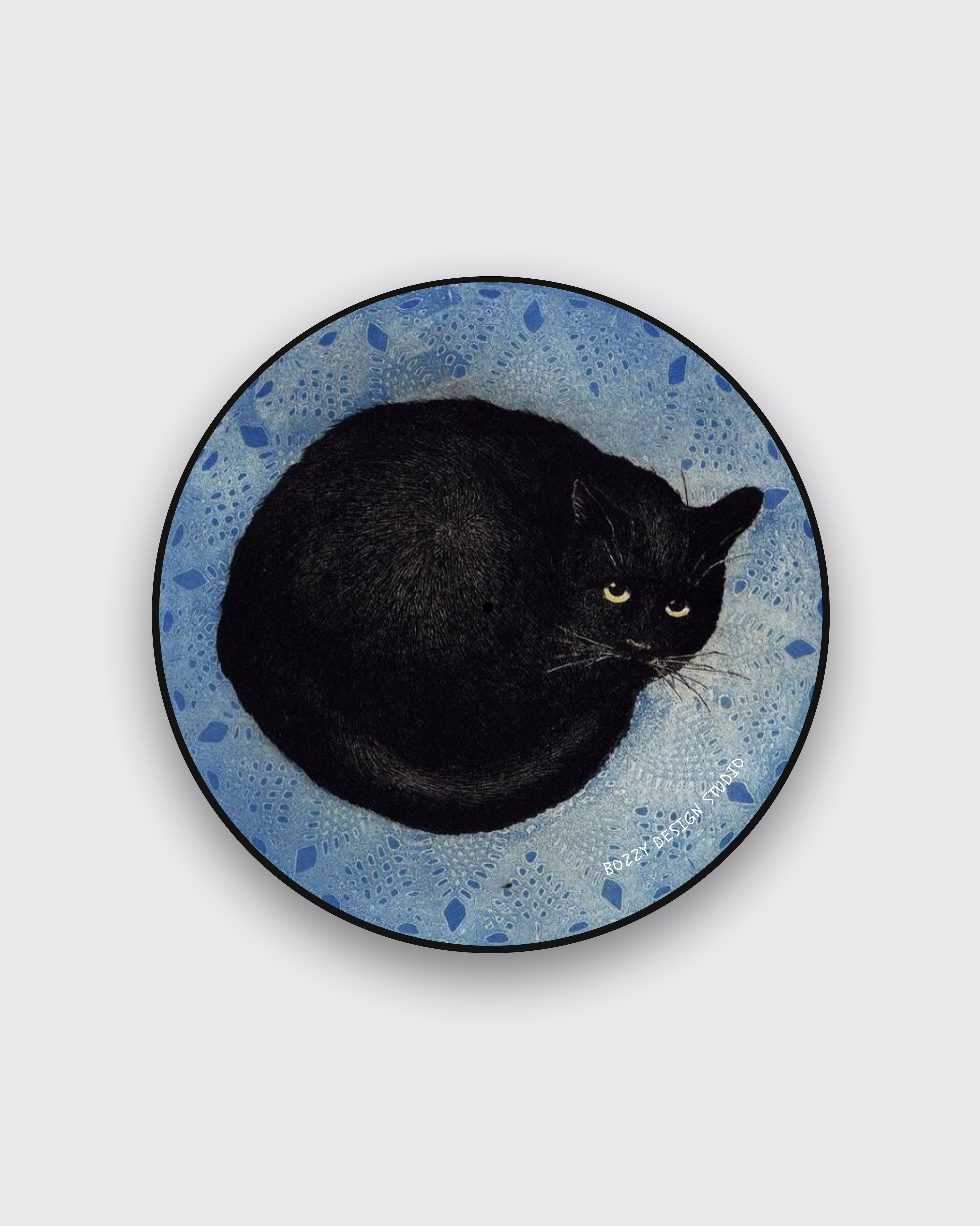 Black Cat Slipmat – Mediterranean Nostalgia Collection
