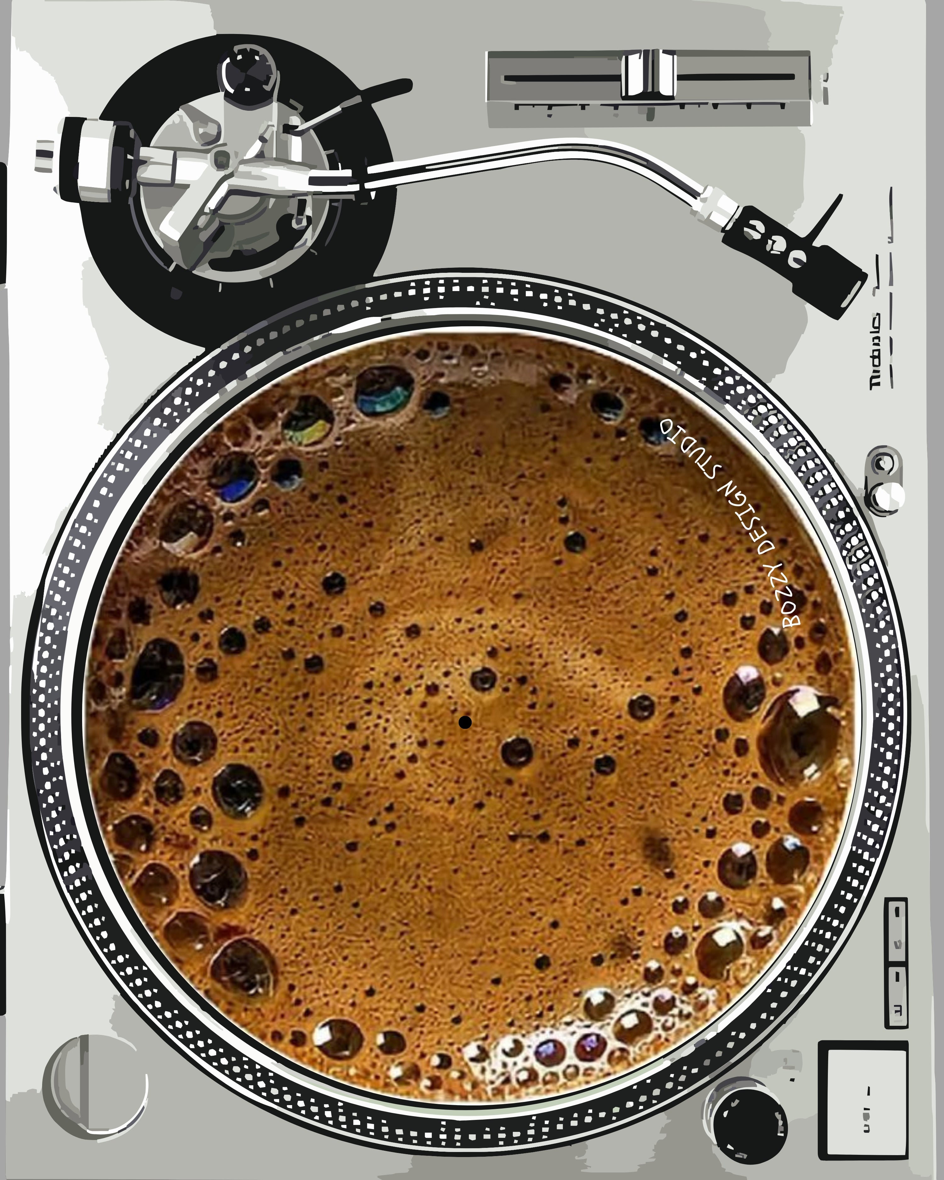 Coffee Foam Slipmat – Mediterranean Nostalgia Collection