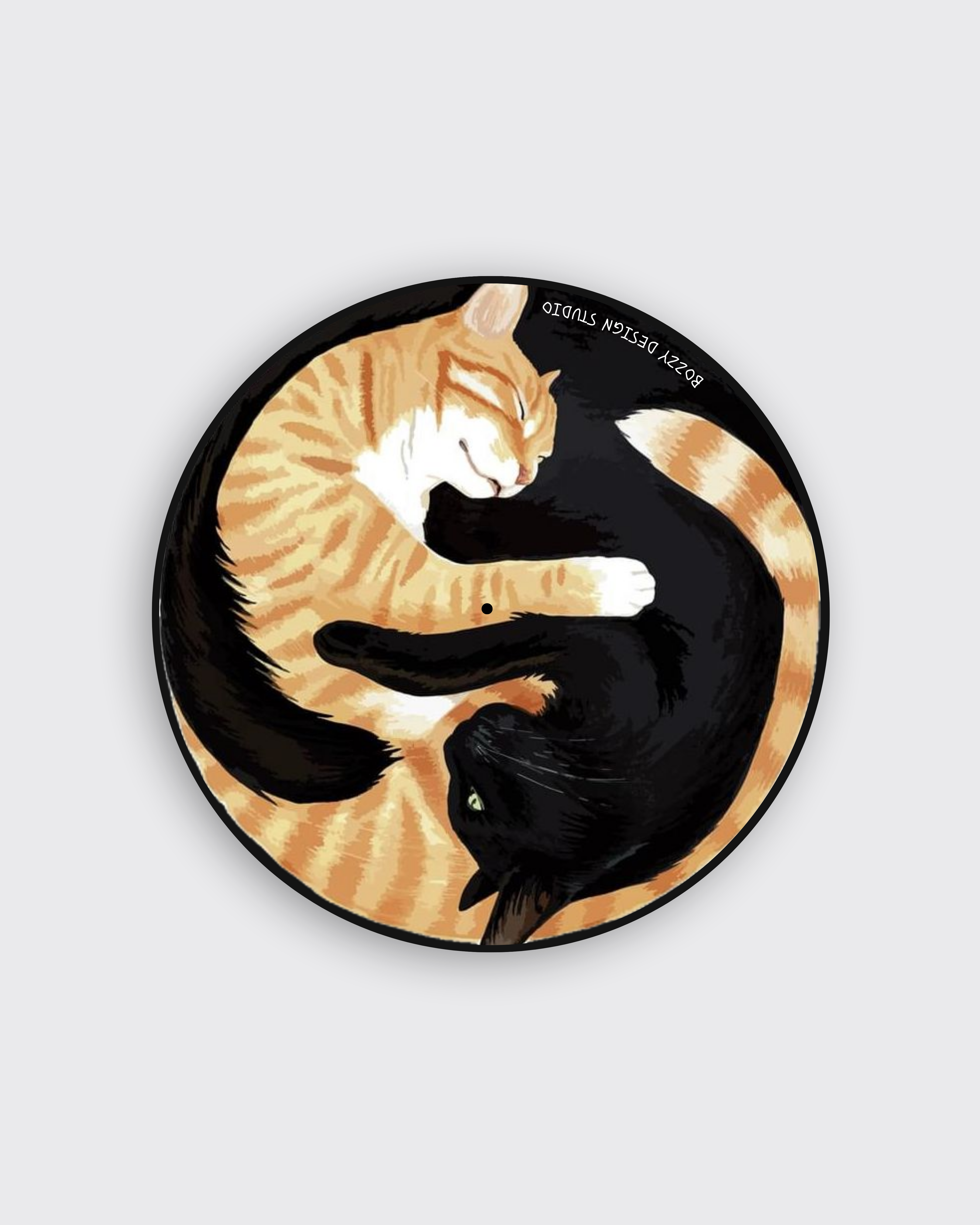 Twin Cats Slipmat – Mediterranean Nostalgia Collection