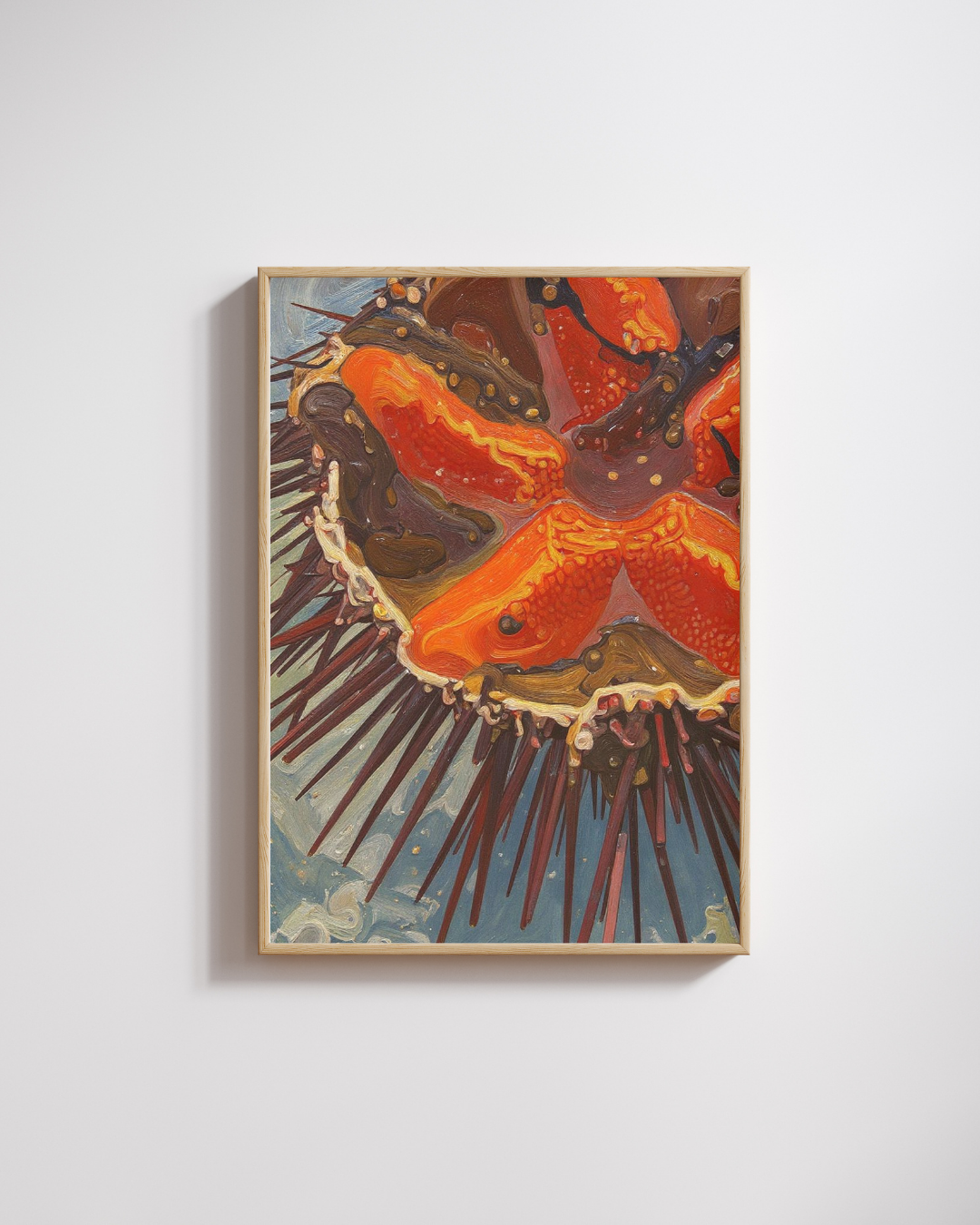 Sea Urchin Print - Mediterranean Nostalgia Collection