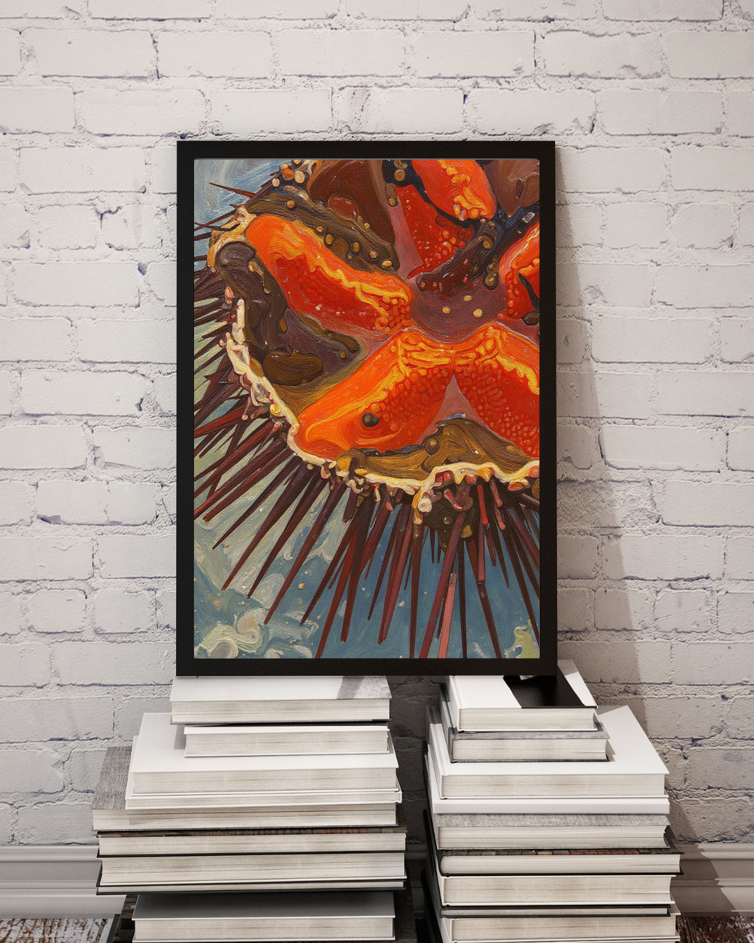 Sea Urchin Print - Mediterranean Nostalgia Collection