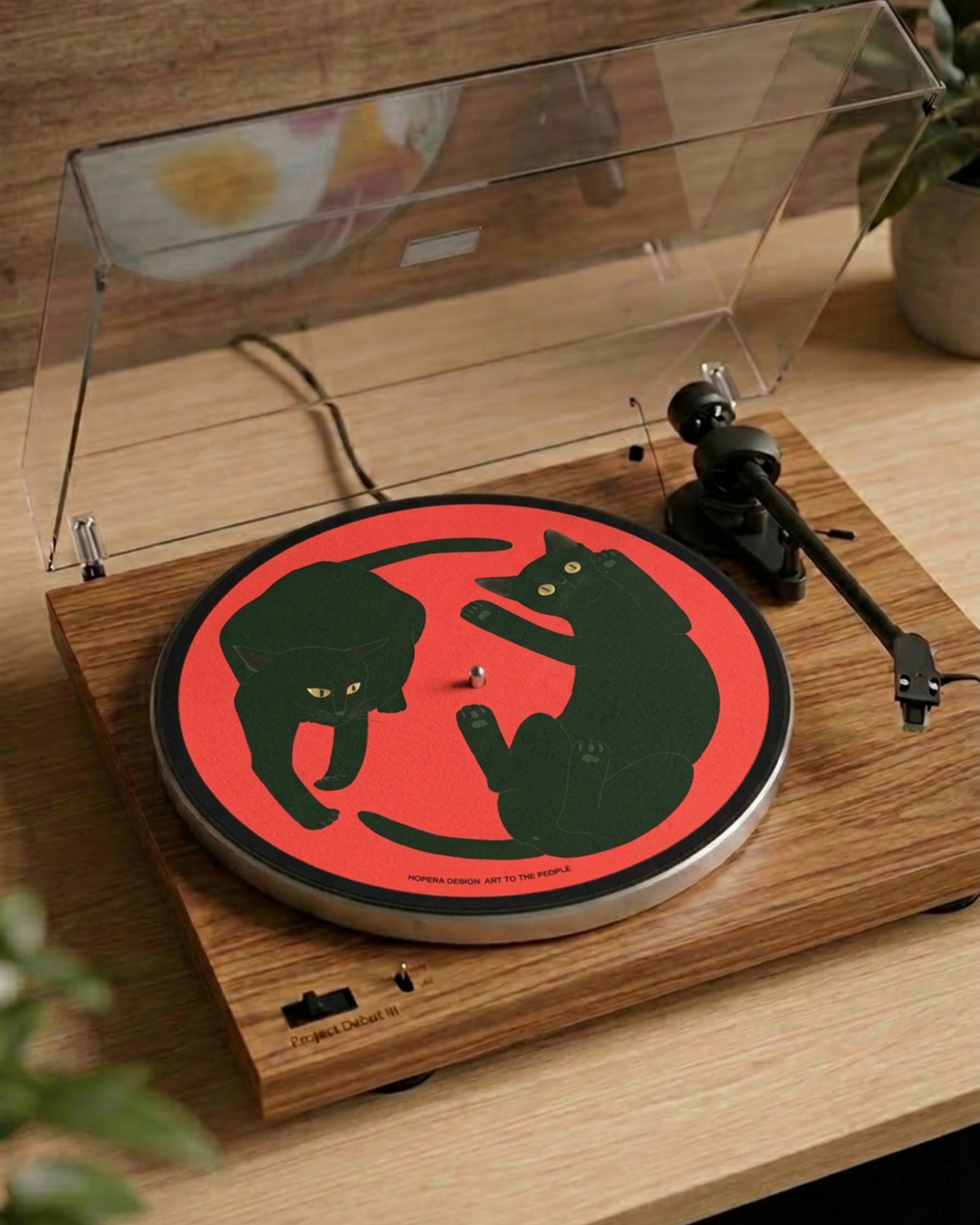Red Cats Slipmat – Mediterranean Nostalgia Collection
