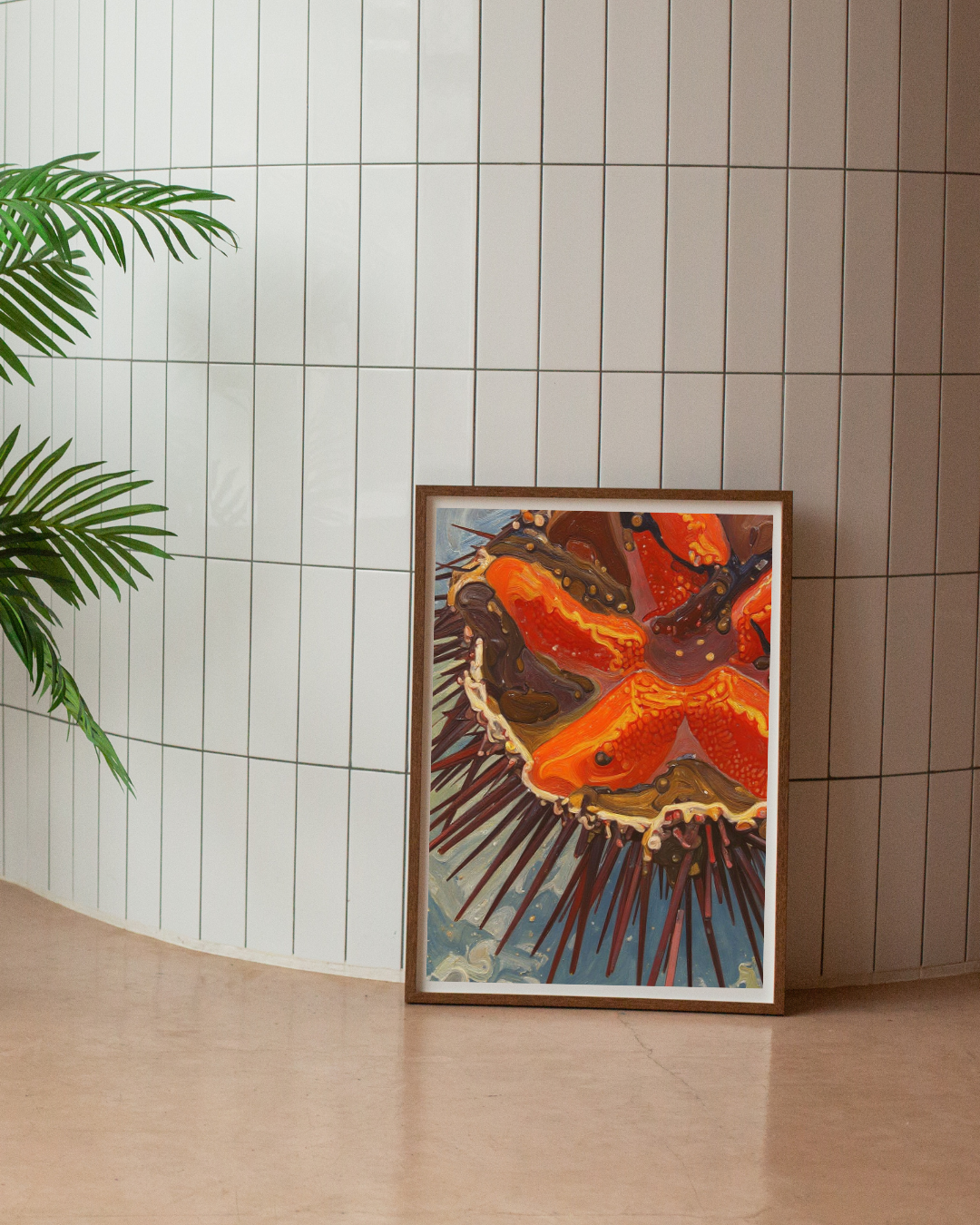 Sea Urchin Print - Mediterranean Nostalgia Collection