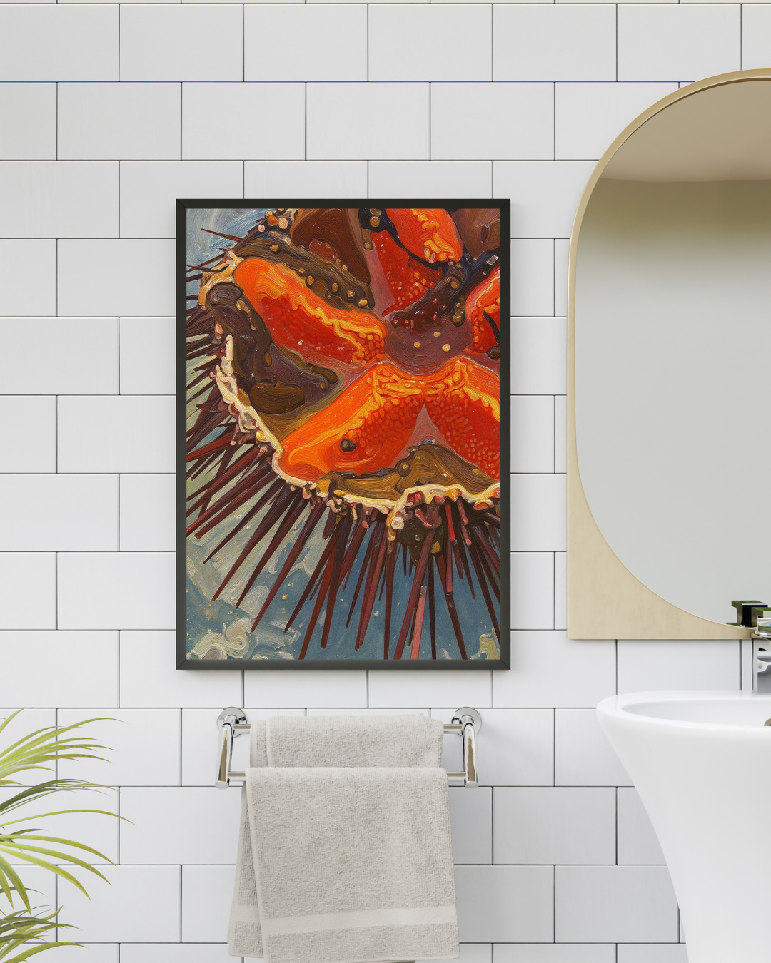Sea Urchin Print - Mediterranean Nostalgia Collection