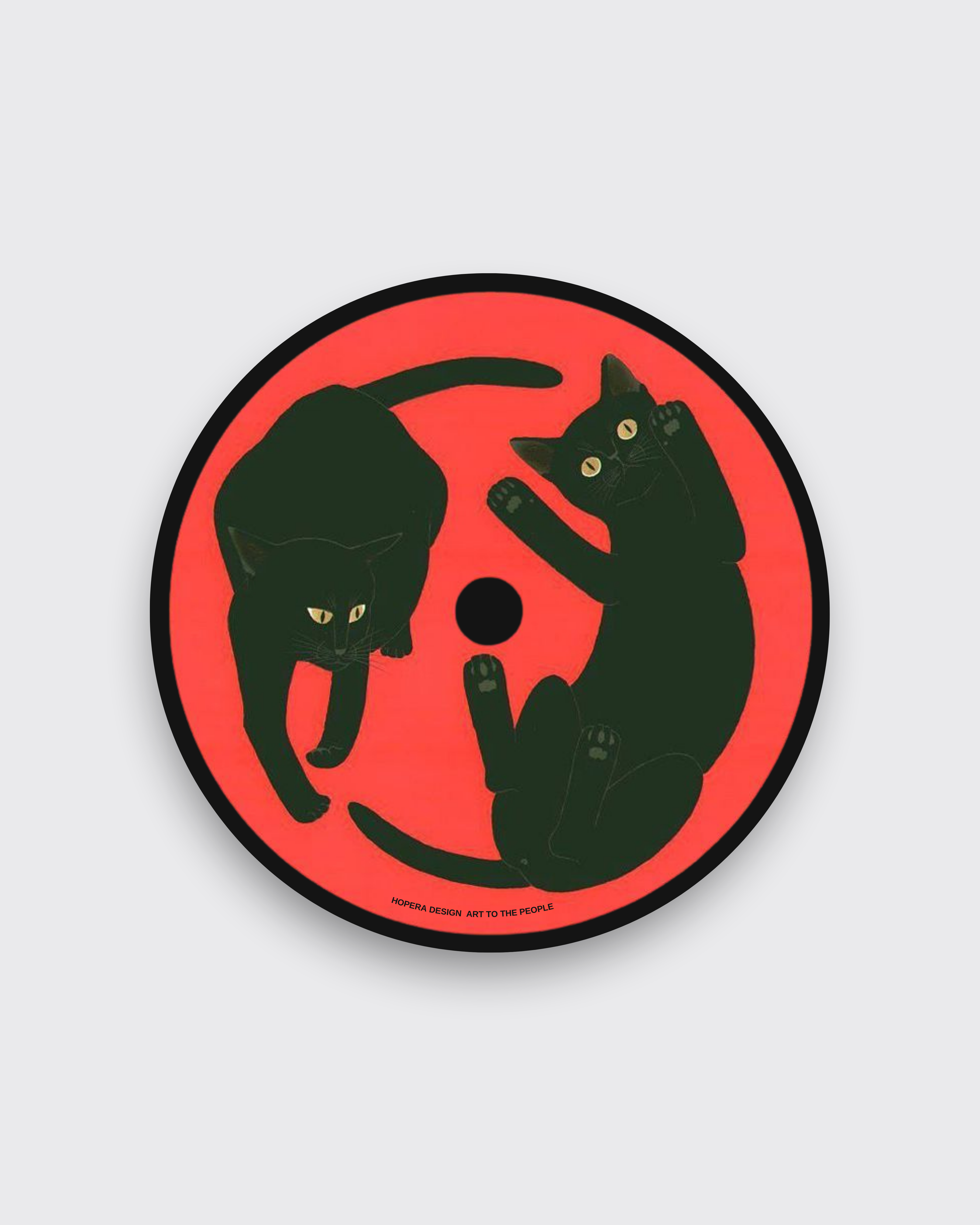 Red Cats Slipmat – Mediterranean Nostalgia Collection