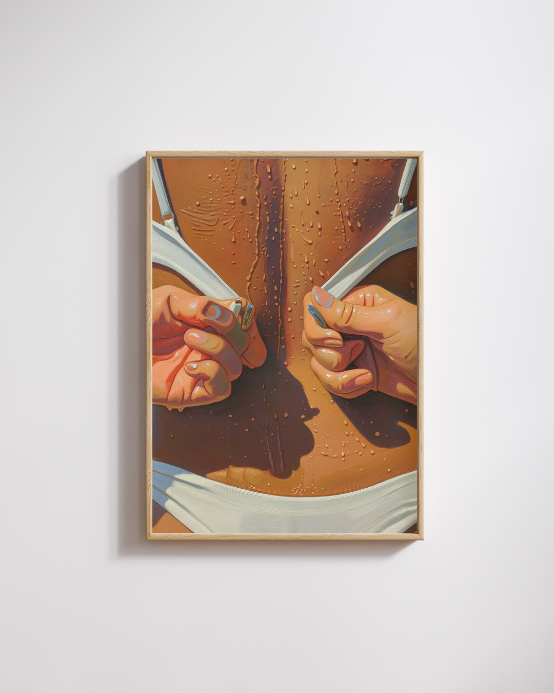 Unzipping Bikini Print - Mediterranean Nostalgia Collection