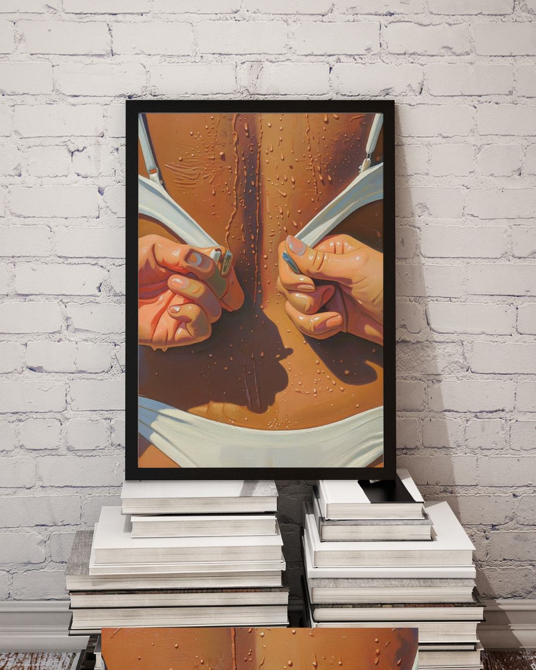 Unzipping Bikini Print - Mediterranean Nostalgia Collection