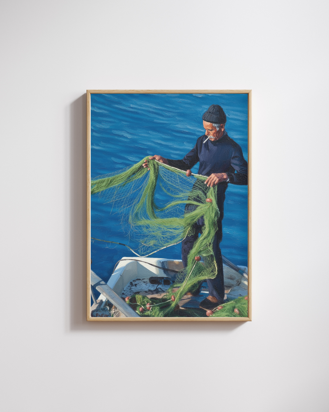 Mediterranean Fisherman Print - Mediterranean Nostalgia Collection