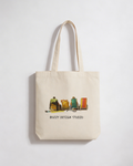 Sun Chairs Tote Bag – Mediterranean Nostalgia Collection