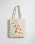 Falling Into Summer Tote Bag – Mediterranean Nostalgia Collection