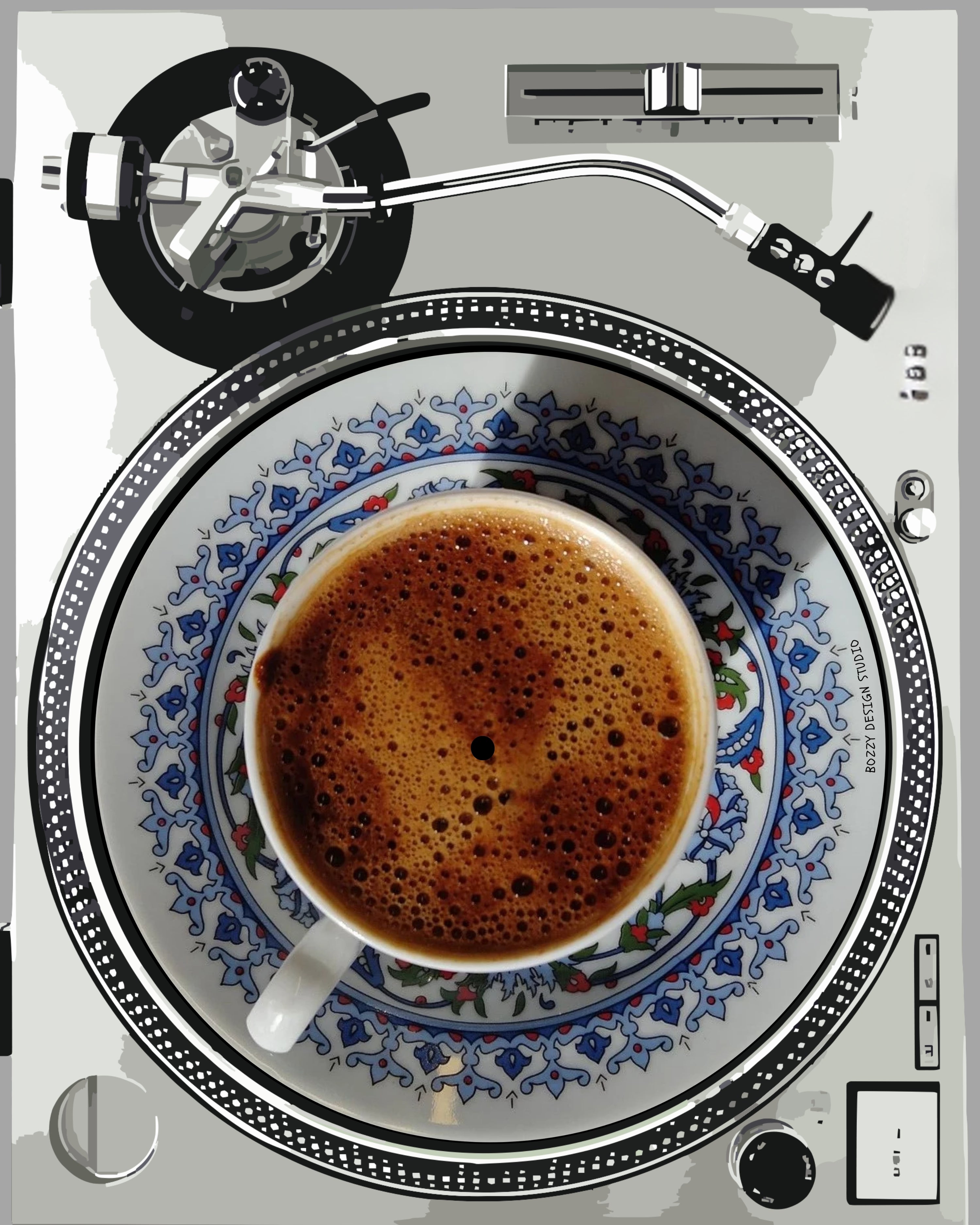 Coffee Ritual Slipmat – Mediterranean Nostalgia Collection