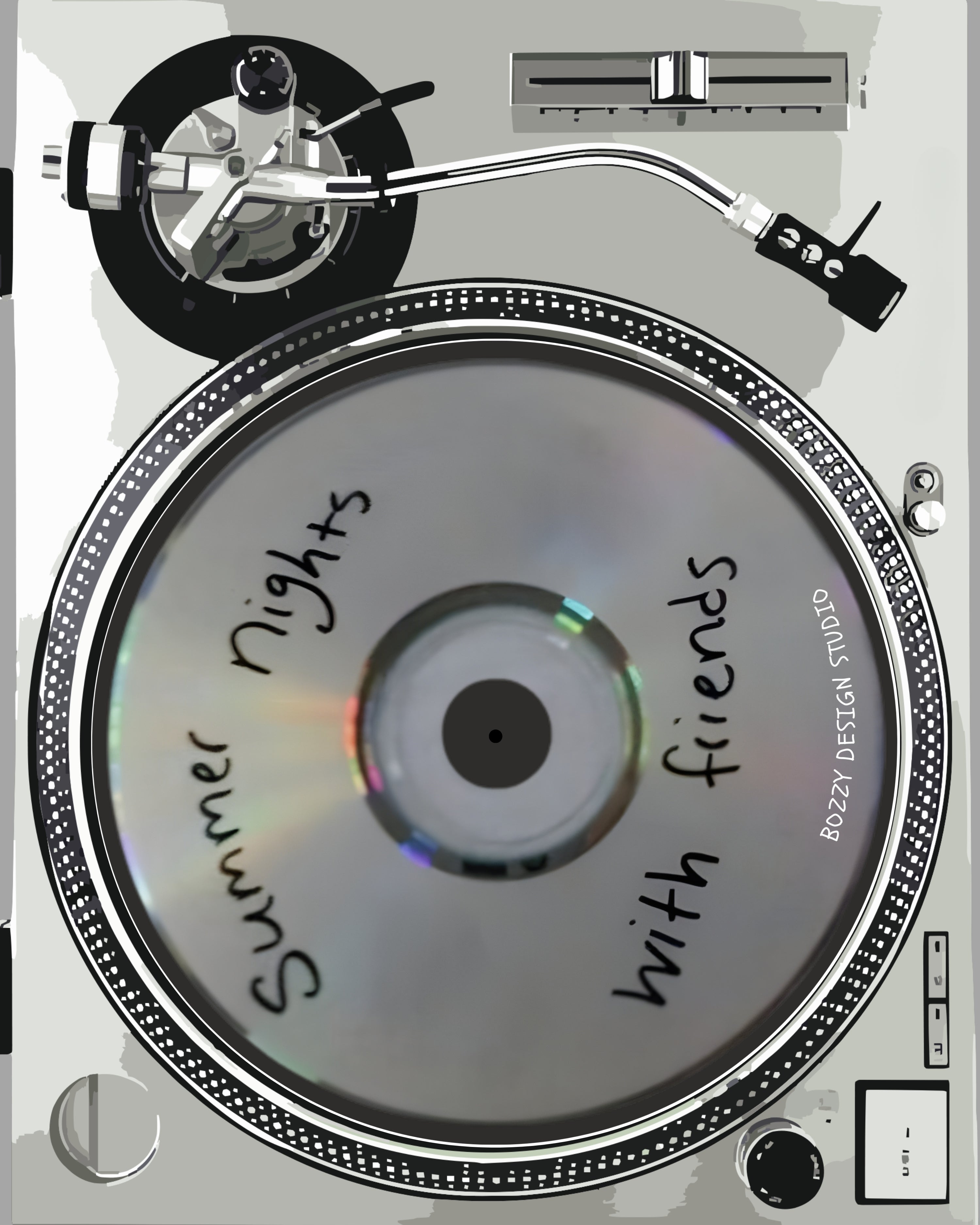 Summer Tape Slipmat – Mediterranean Nostalgia Collection