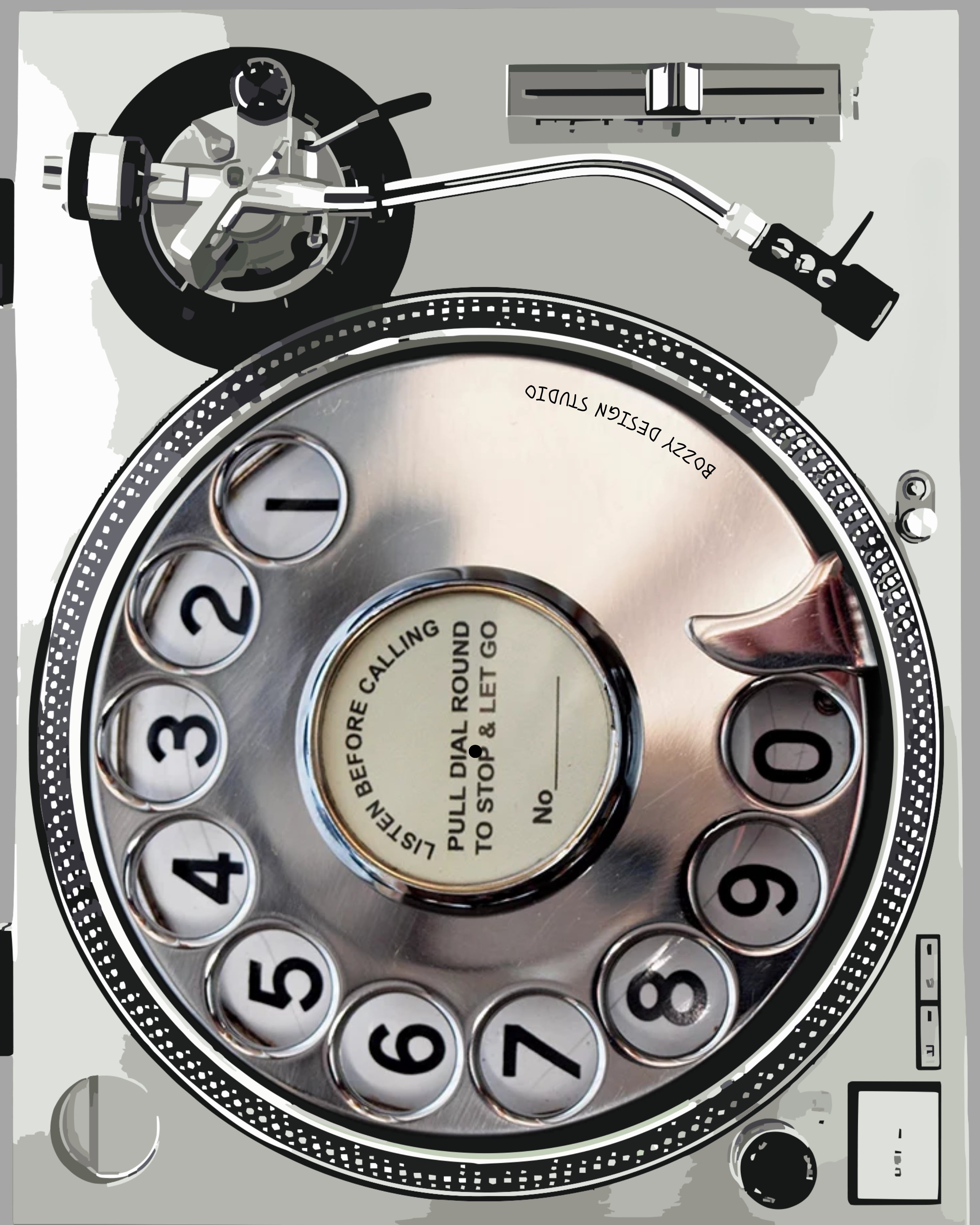 Dial Memory Slipmat – Mediterranean Nostalgia Collection