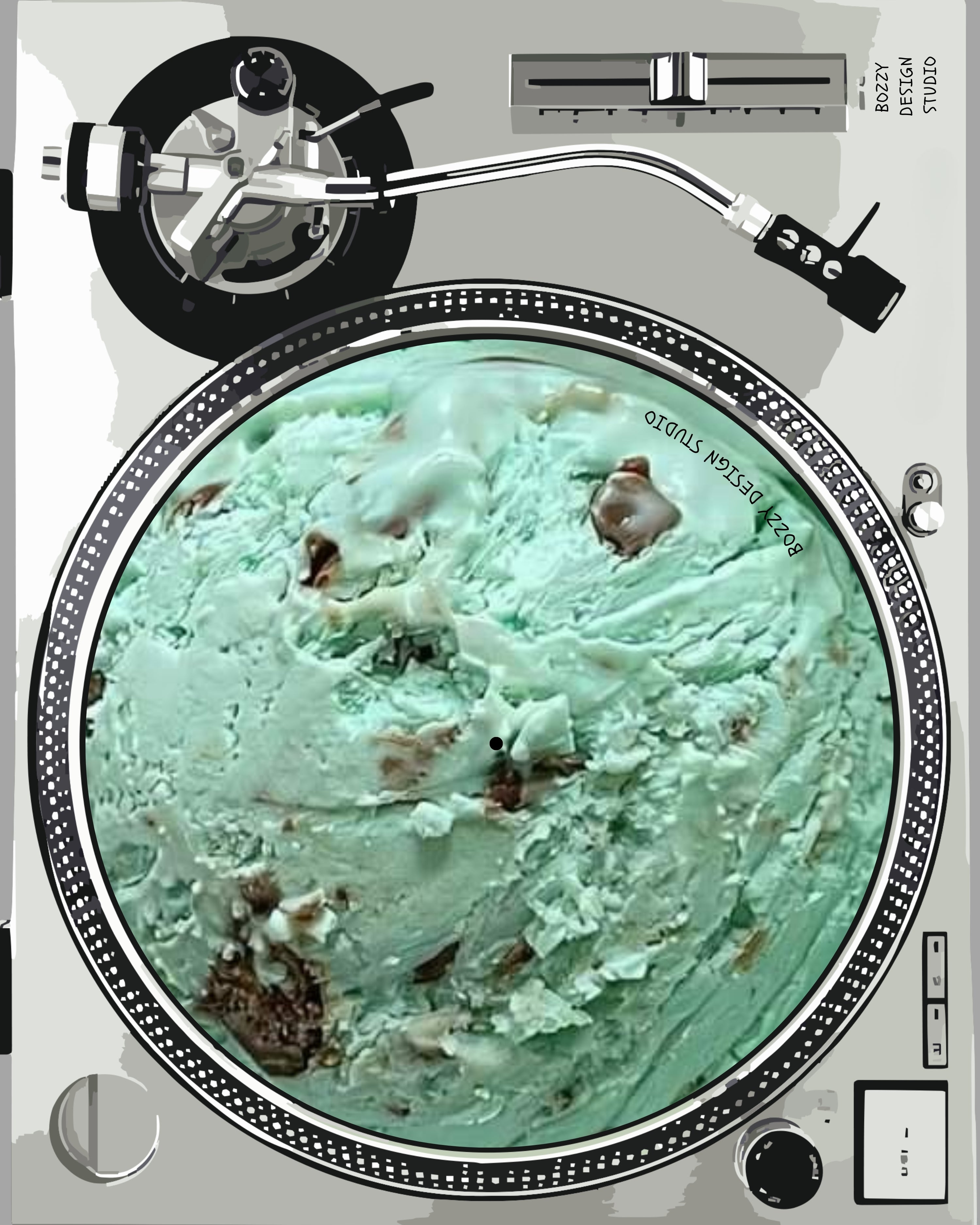 Mint Melt Slipmat – Mediterranean Nostalgia Collection