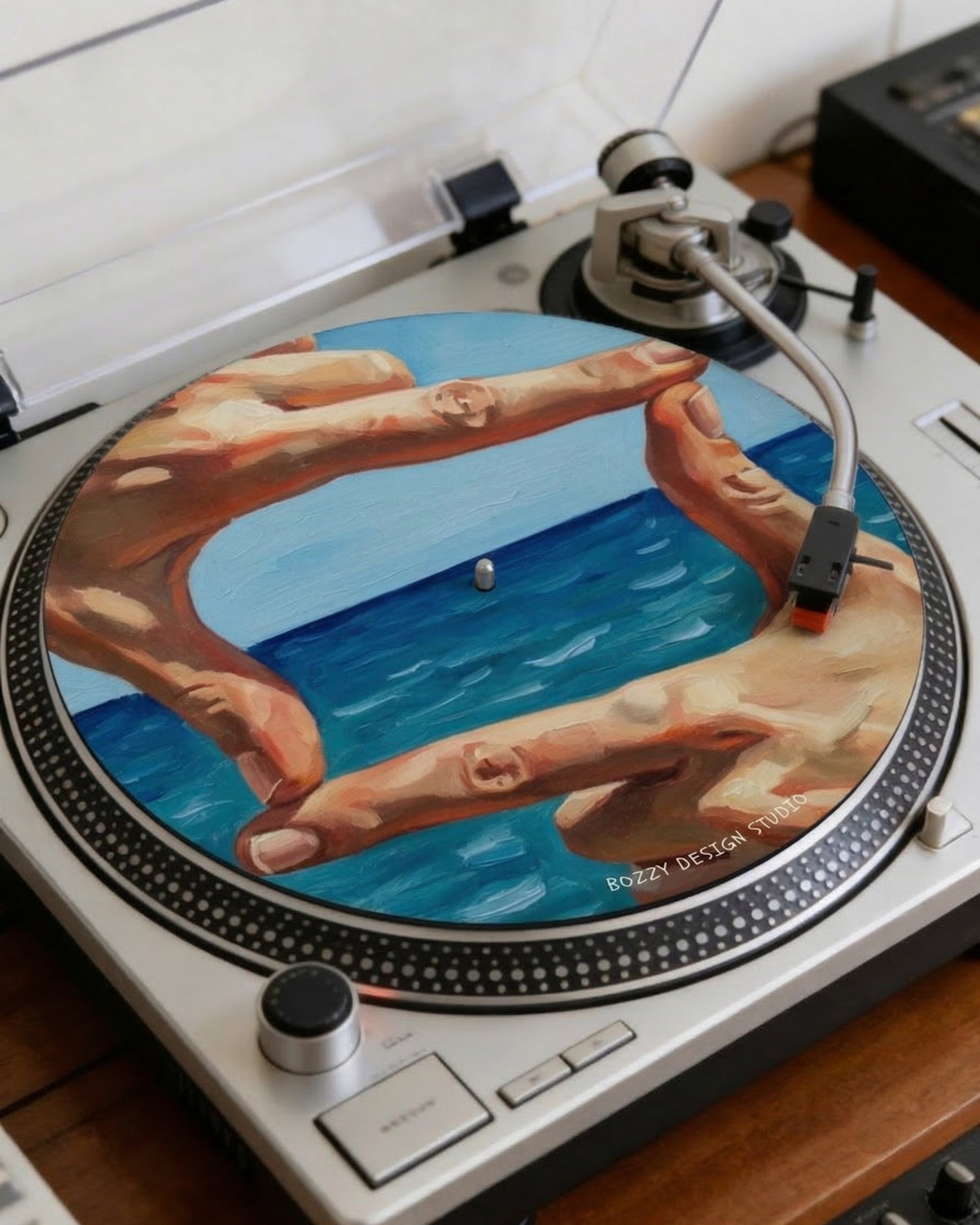 Framed View Slipmat – Mediterranean Nostalgia Collection