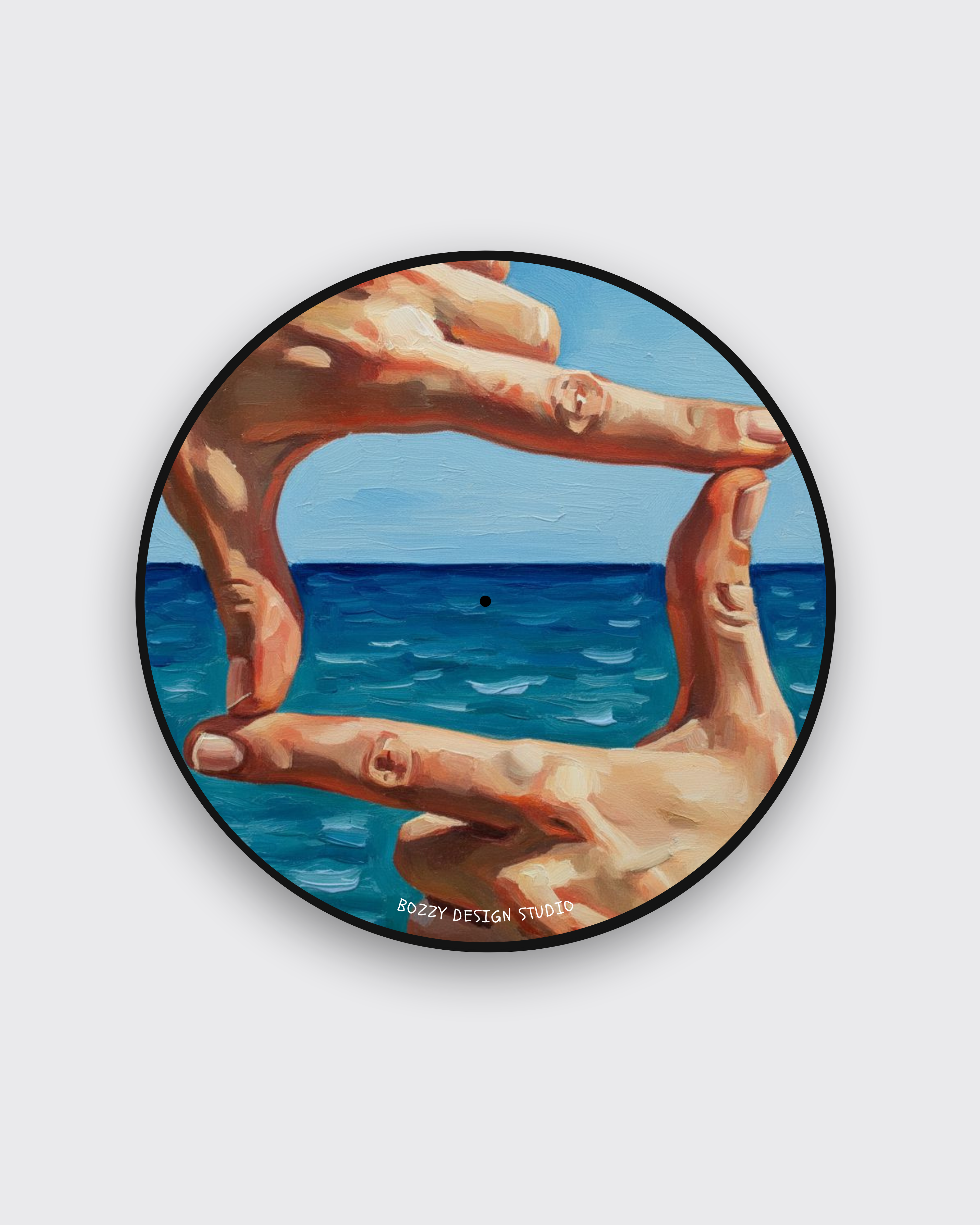 Framed View Slipmat – Mediterranean Nostalgia Collection
