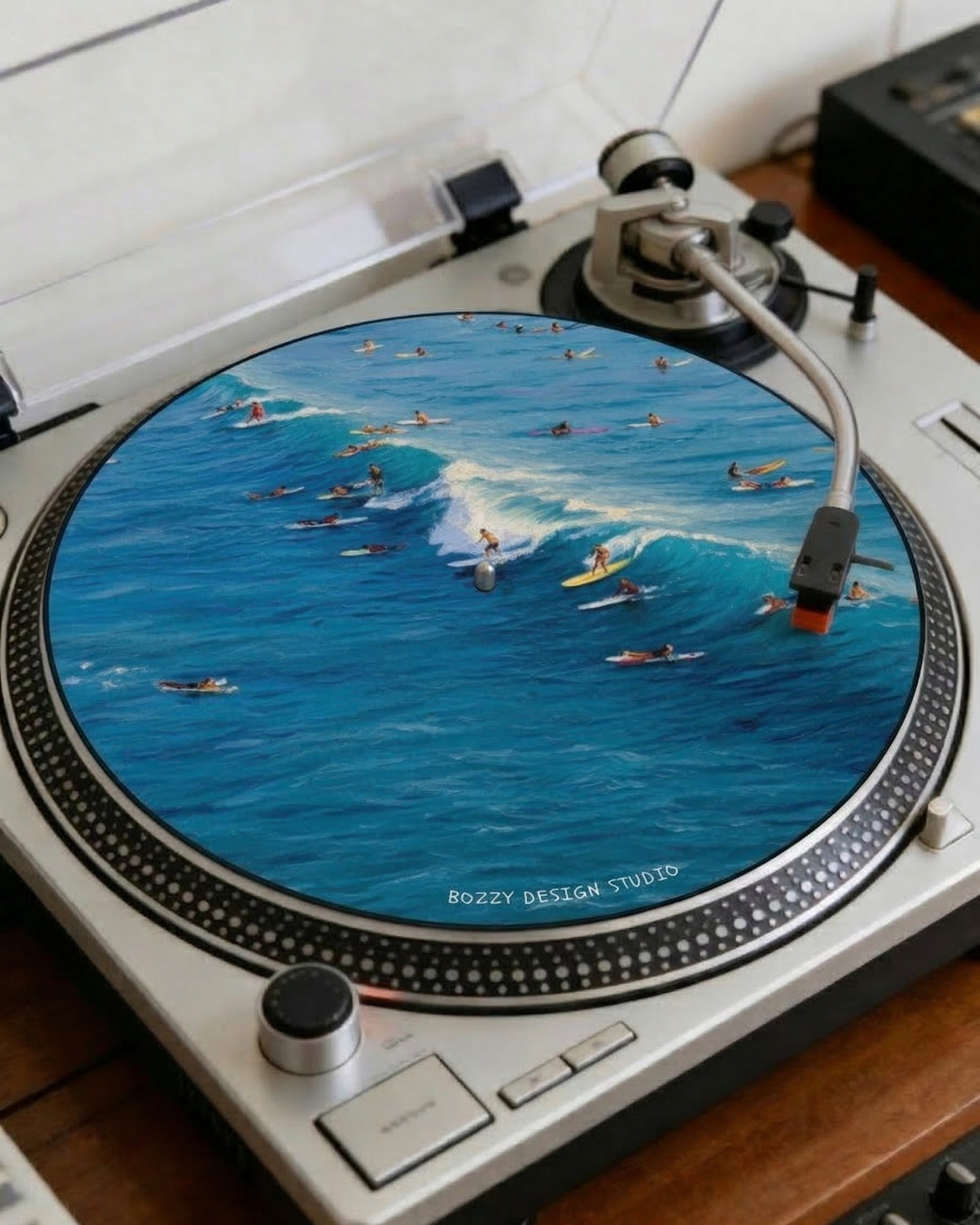 Wave Crowd Slipmat – Mediterranean Nostalgia Collection