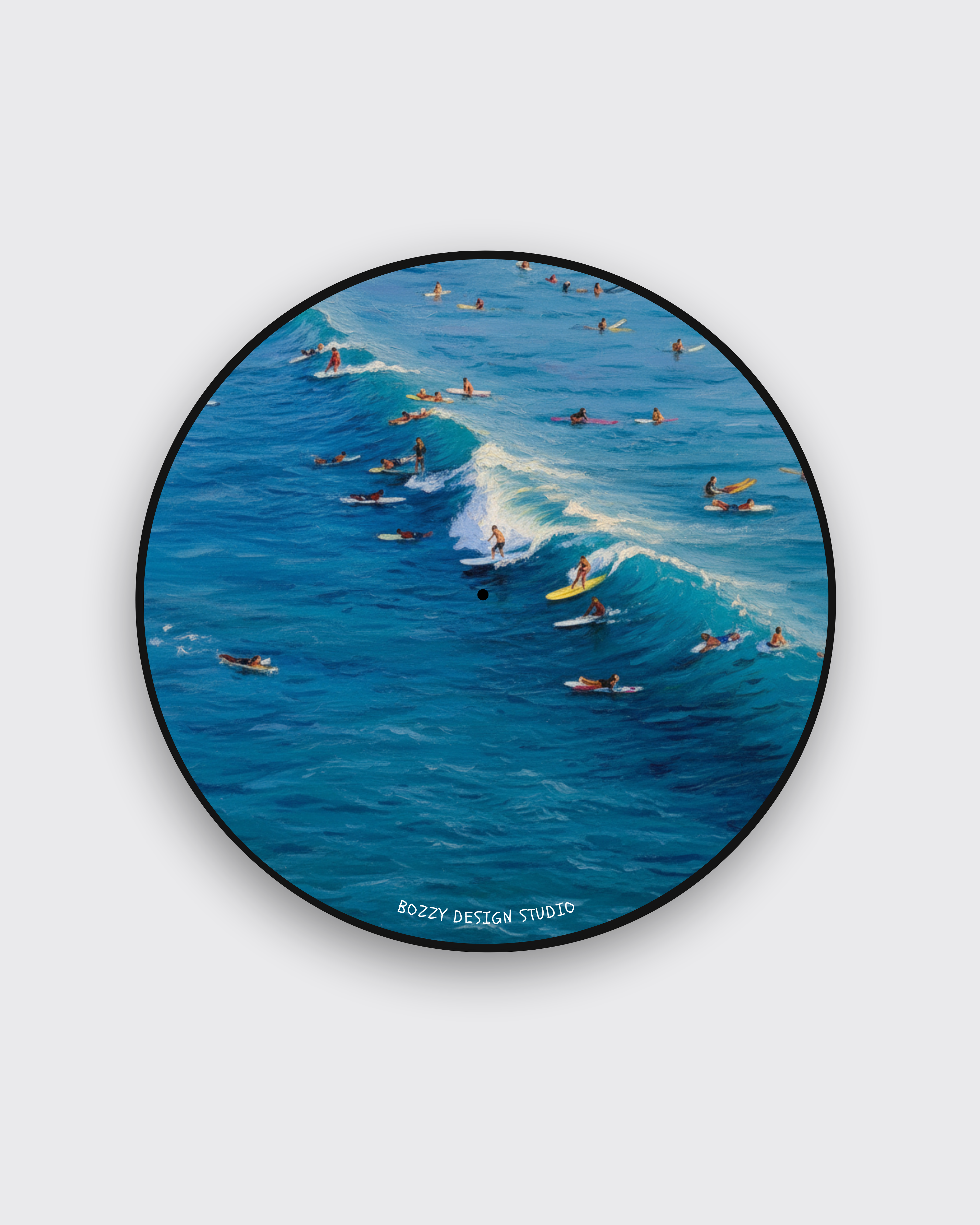 Wave Crowd Slipmat – Mediterranean Nostalgia Collection