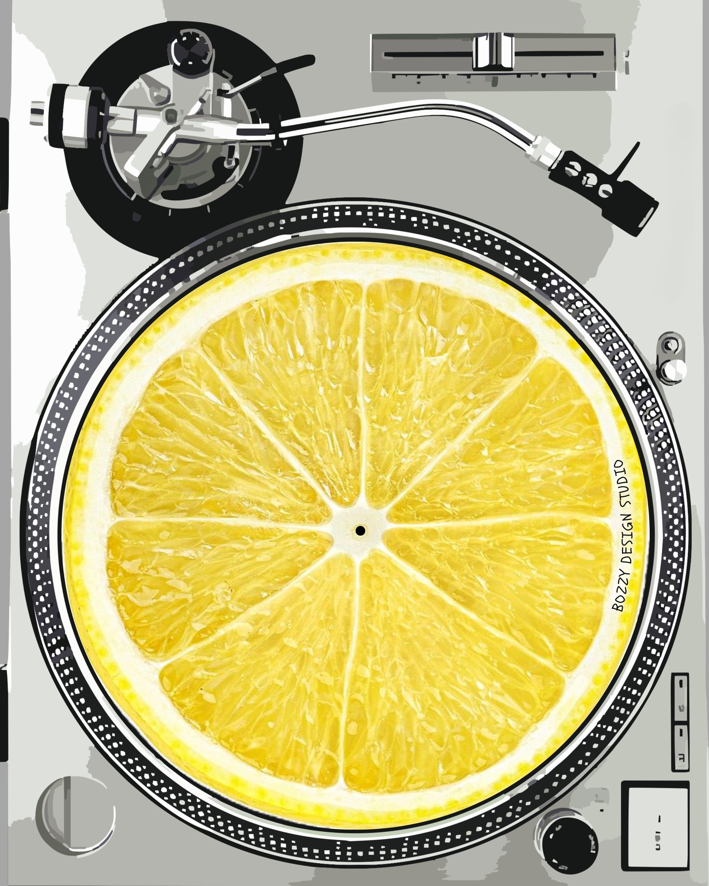 Lemon Slice Slipmat – Mediterranean Nostalgia Collection