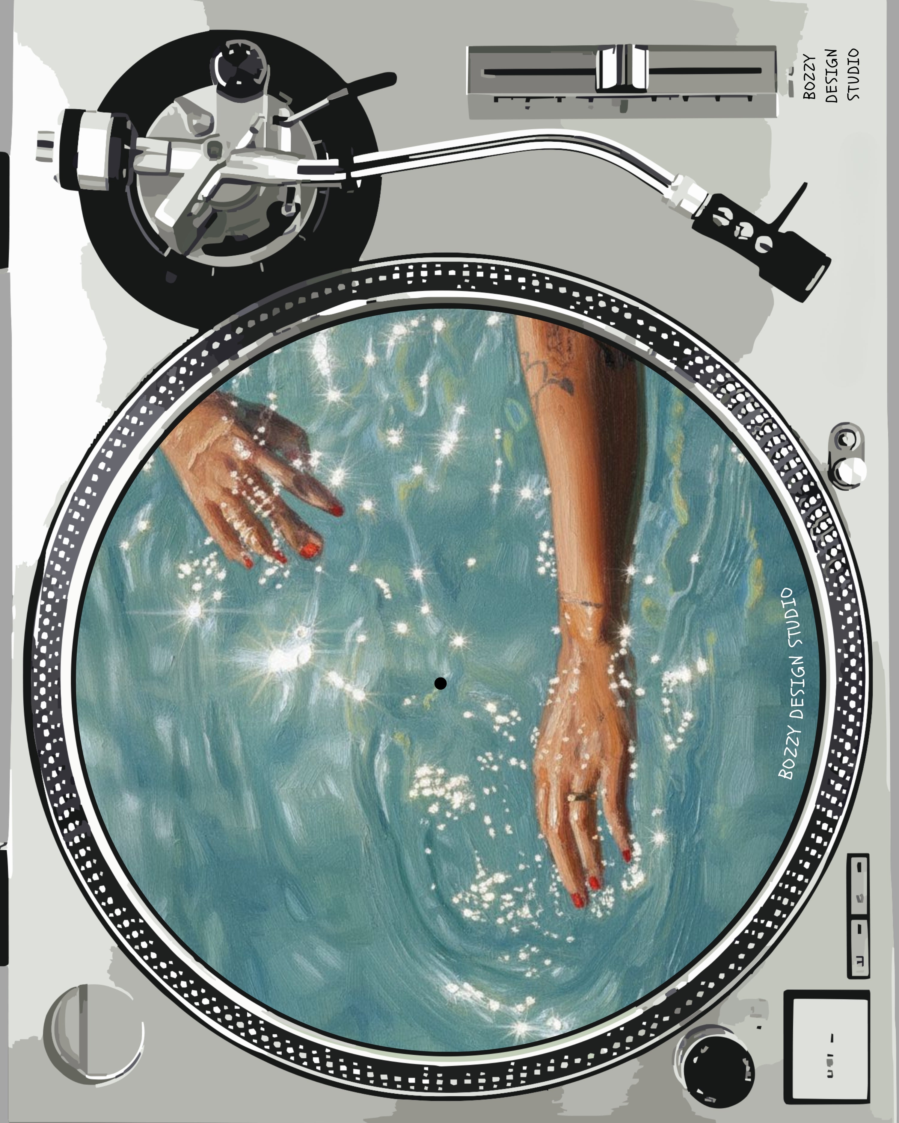 Water Touch Slipmat – Mediterranean Nostalgia Collection