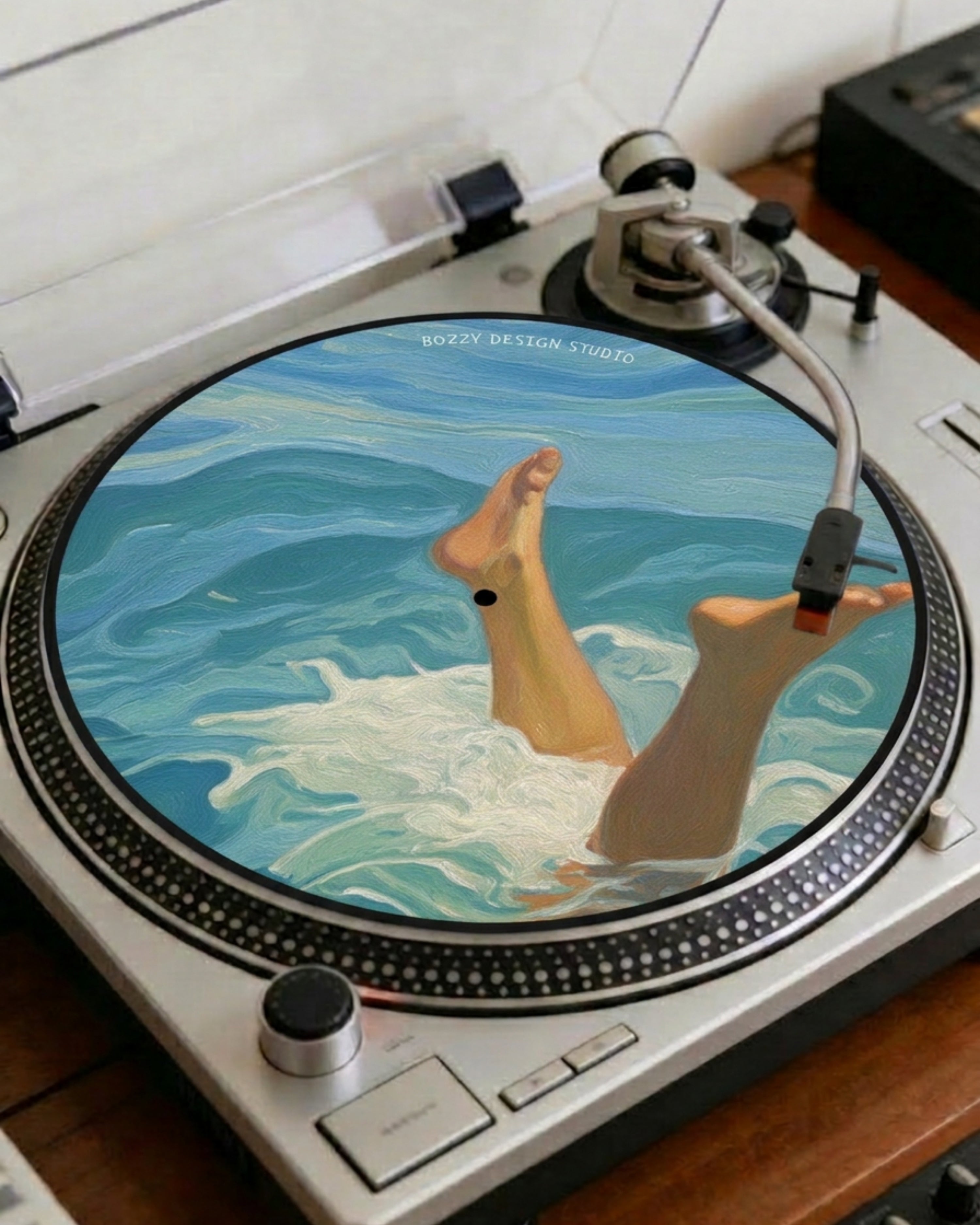 Sea Gesture Slipmat – Mediterranean Nostalgia Collection