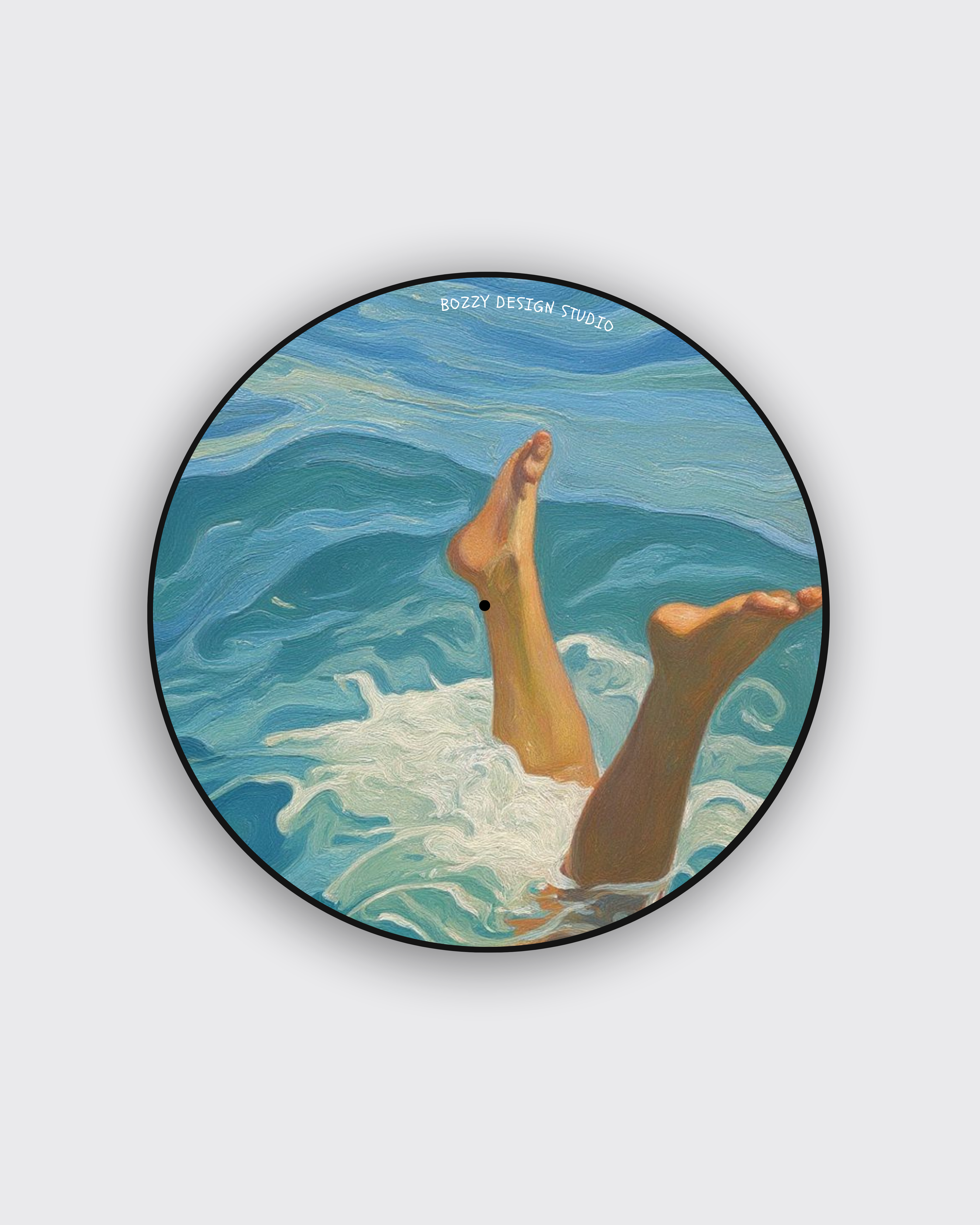 Sea Gesture Slipmat – Mediterranean Nostalgia Collection