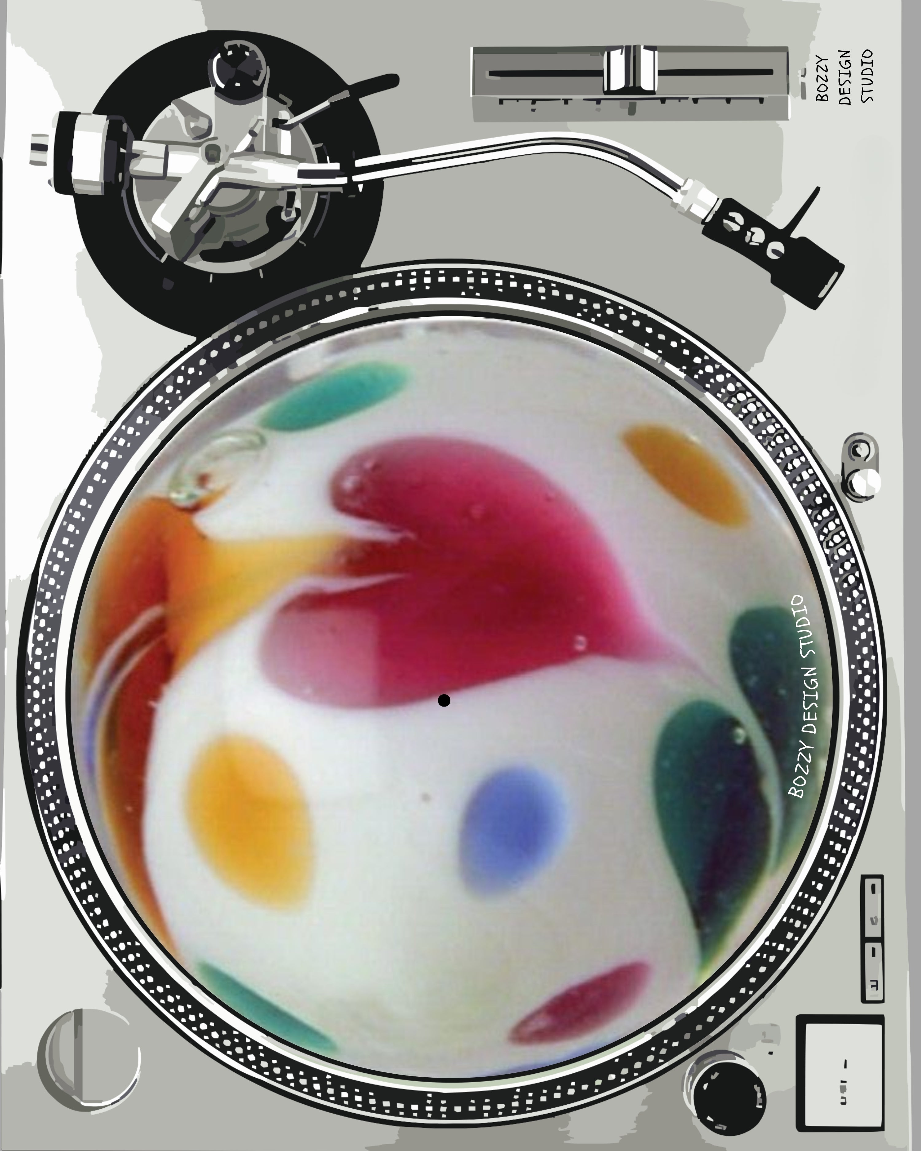 Glass Marble Slipmat – Mediterranean Nostalgia Collection