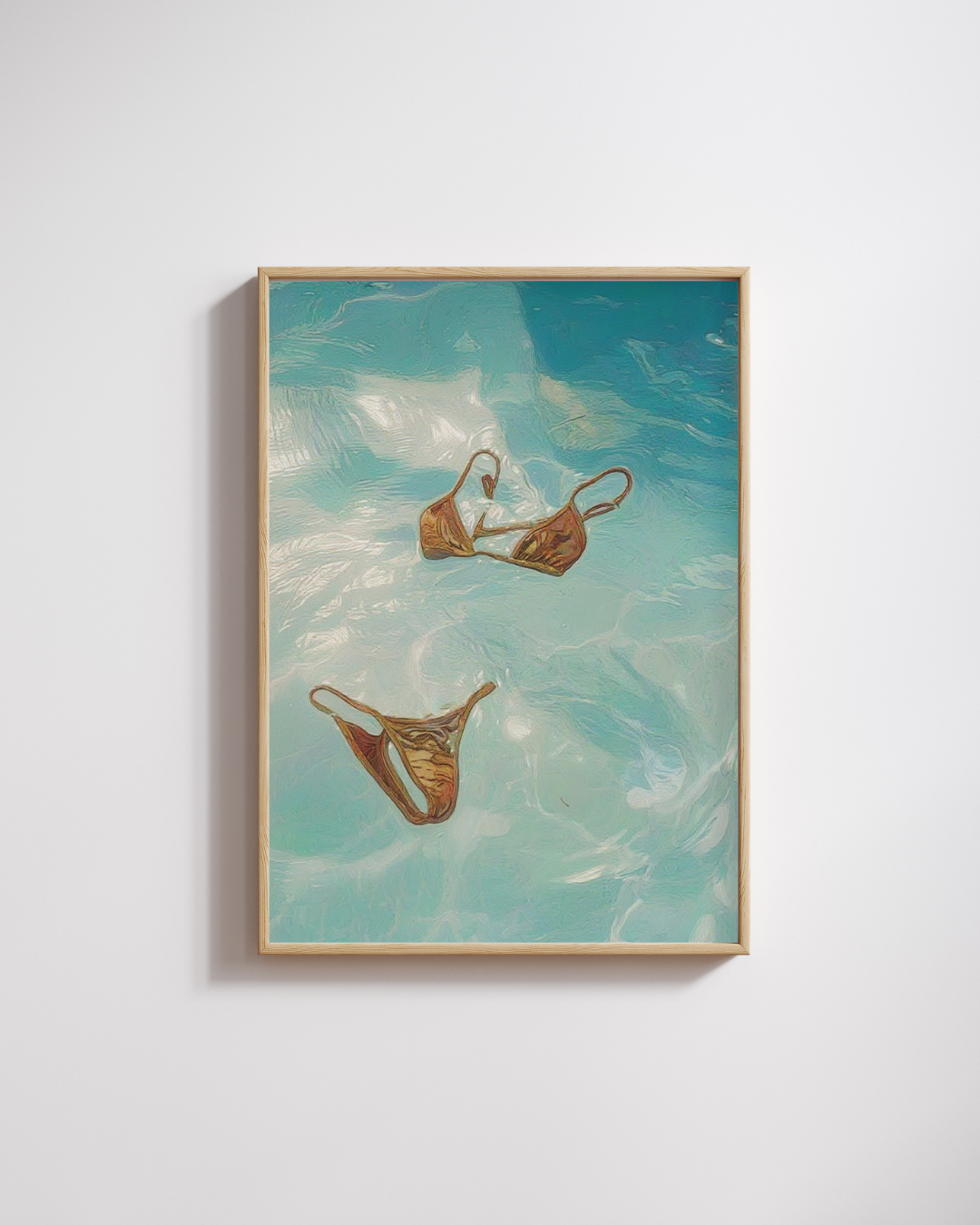 Floating Bikini Print – Mediterranean Nostalgia Collection