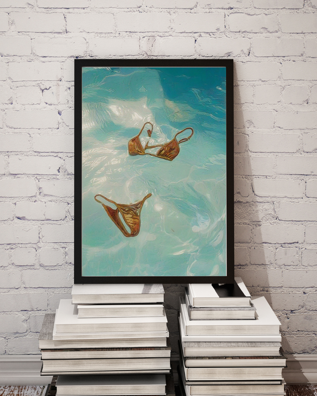 Floating Bikini Print – Mediterranean Nostalgia Collection