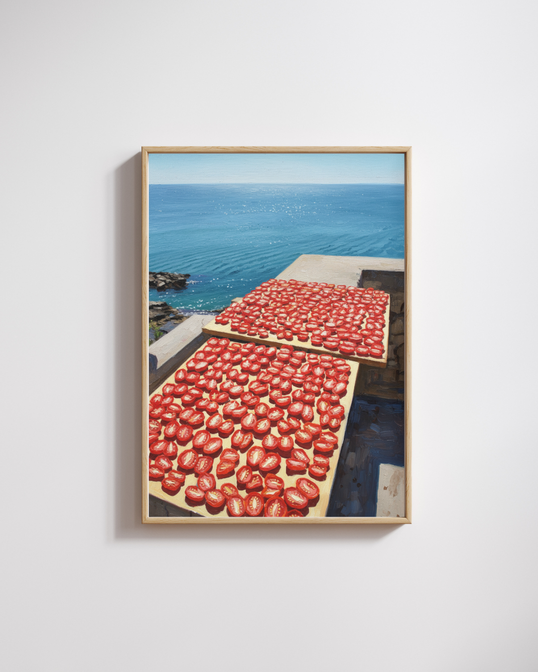 Sun-Dried Tomatoes Print - Mediterranean Nostalgia Collection