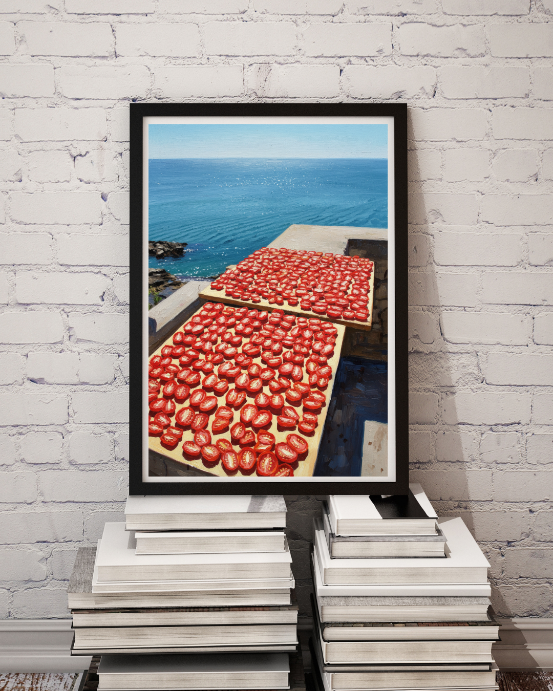 Sun-Dried Tomatoes Print - Mediterranean Nostalgia Collection