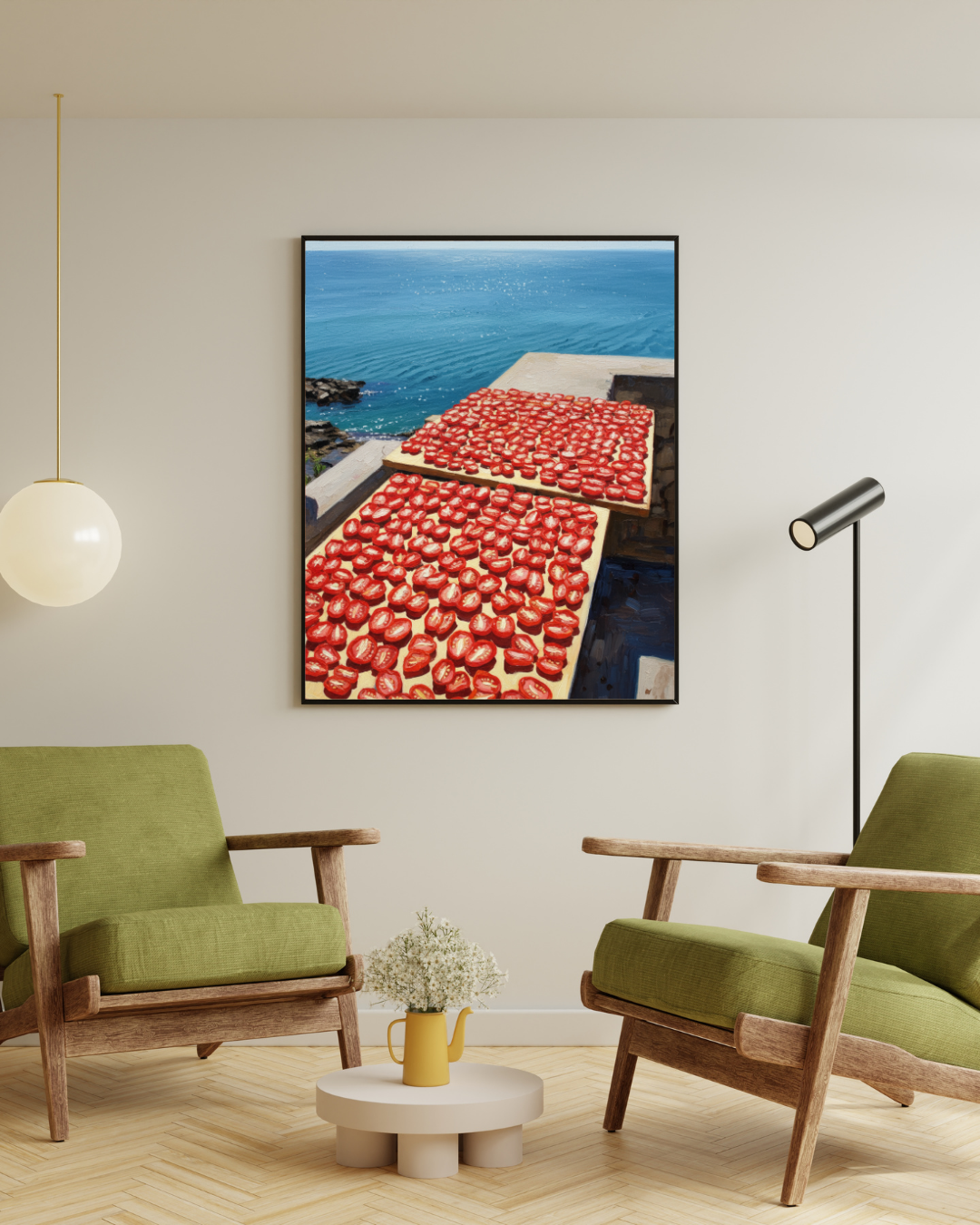 Sun-Dried Tomatoes Print - Mediterranean Nostalgia Collection