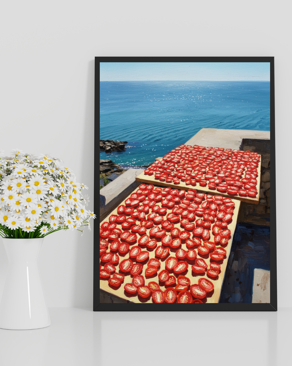 Sun-Dried Tomatoes Print - Mediterranean Nostalgia Collection